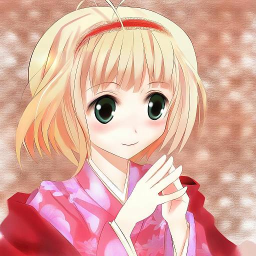 Illustration of Moriyama shiemi, ao no exorcist in the style of Ogata tei