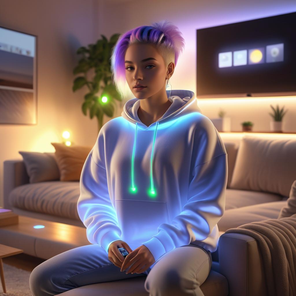 Cozy Non-Binary Model with Smart Tech