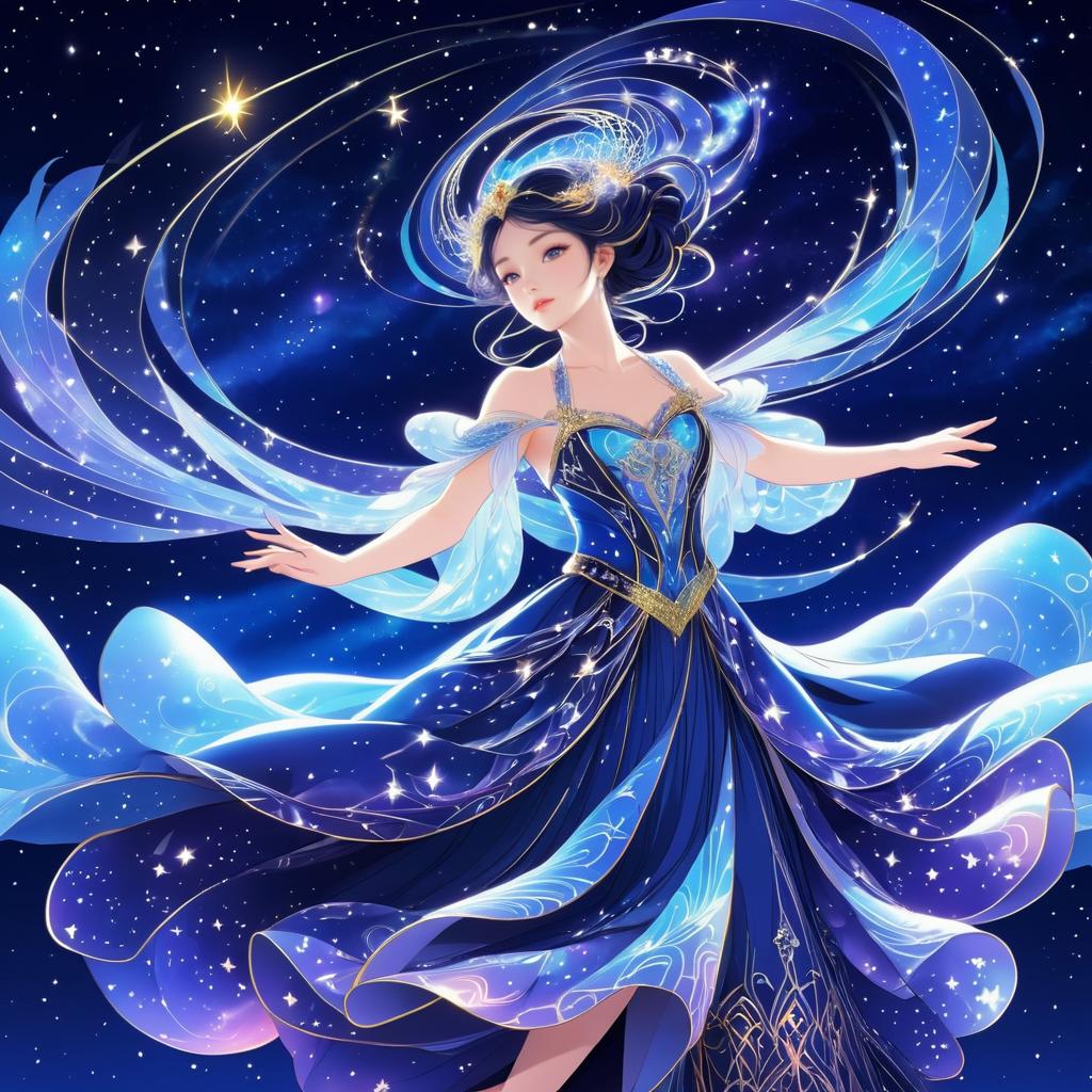 Enchanting Dance of the Mystical Sorceress