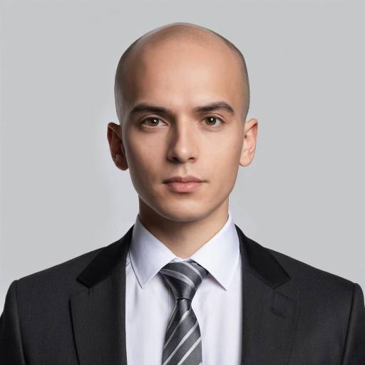 Formal Portrait of a Bald Young Man