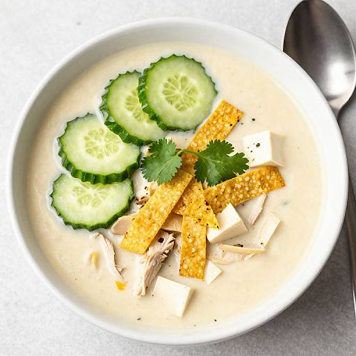 Creamy Tortilla Chicken Soup Delight