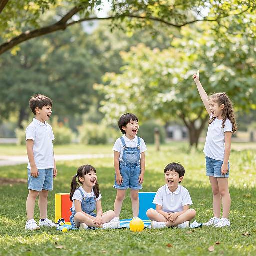 Joyful Kids Outdoor Photography Session