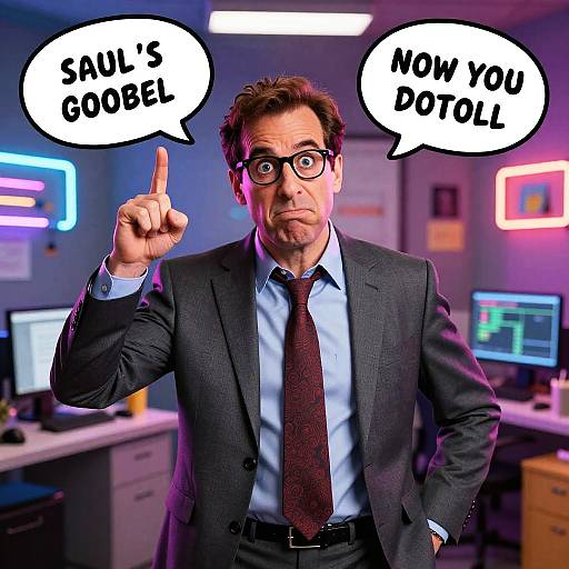 Saul Goodman Comic Meme Art