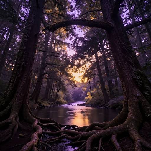 Inverted Forest of Light and Serenity