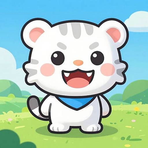 Chibi Sabertooth Tiger Game Icon