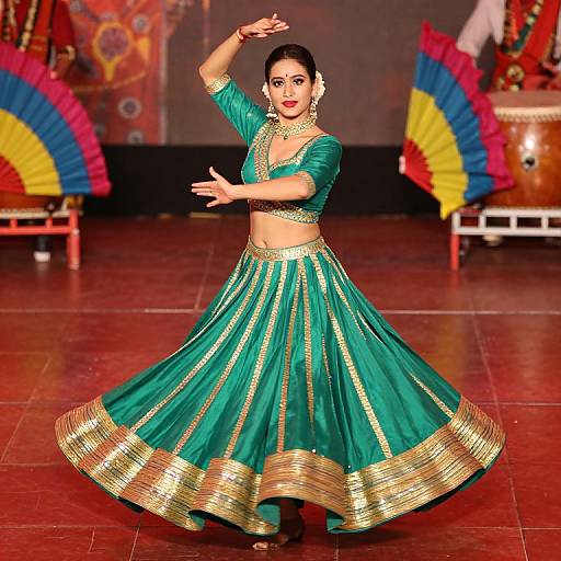 Vibrant Traditional Dancer in Festival