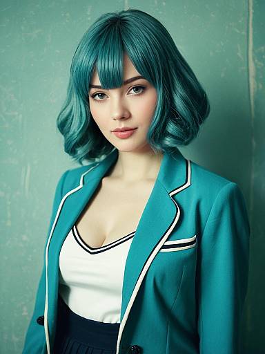 Realistic Sexy Shion Karanomori Cosplay Photo