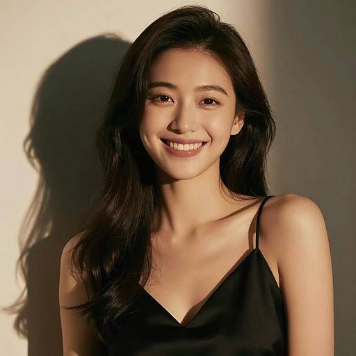 Cinematic Portrait of a Happy Woman