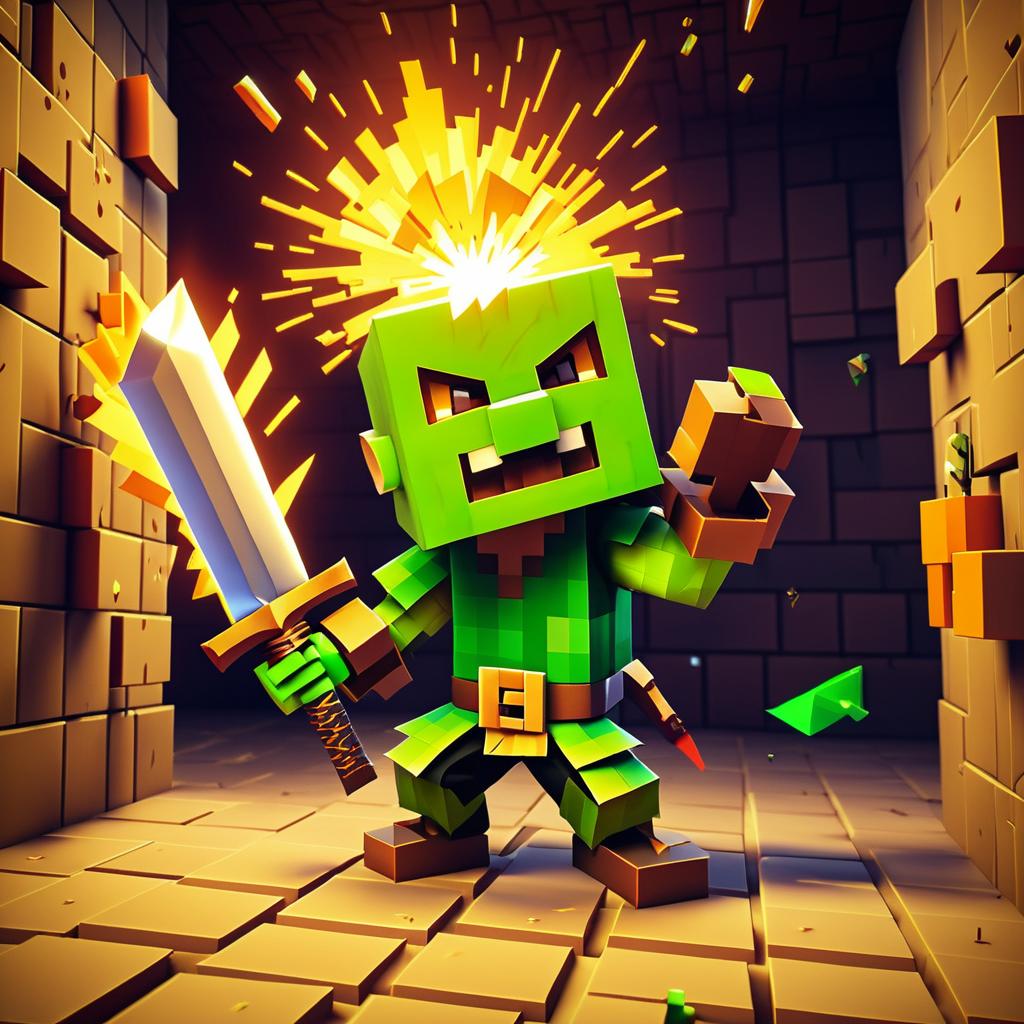 Mischievous Goblin and Lucky Block Chaos