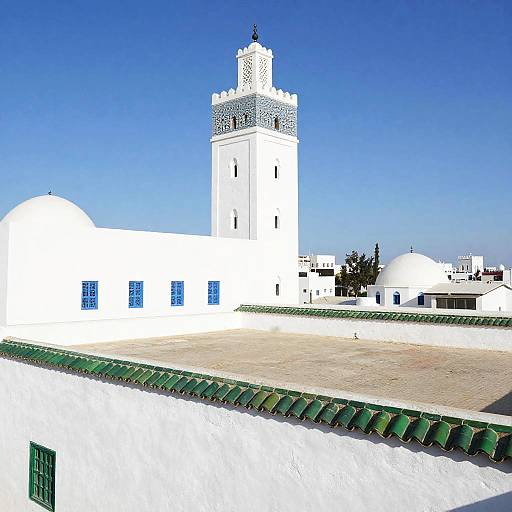 Sunlit North African Townscape