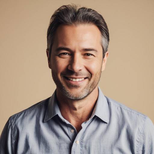 Smiling mature man portrait