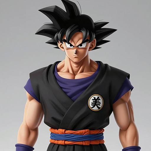 Goku Black Halloween Digital Portrait