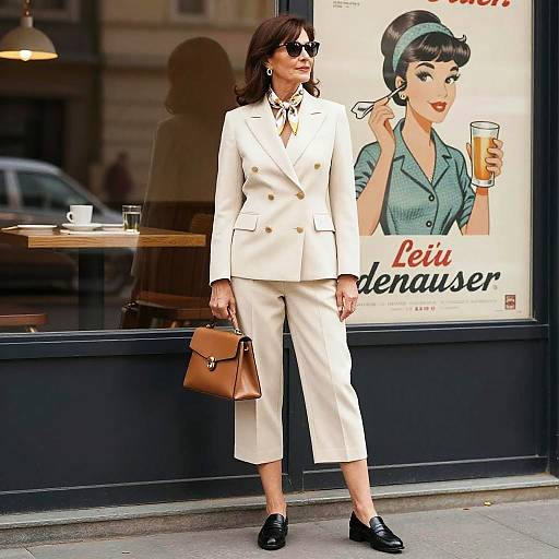 Vintage 1960s Brunch: Athletic Woman Poster