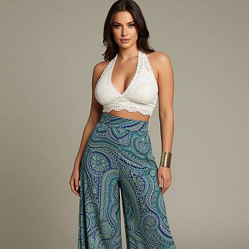 Summer Fashion with Paisley Pants
