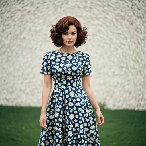 Elegant 1960s Wanda Cosplay Costume