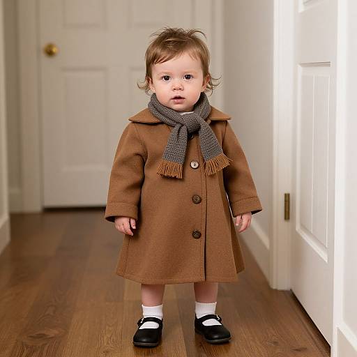 Newborn Rosa Parks Costume Portrait