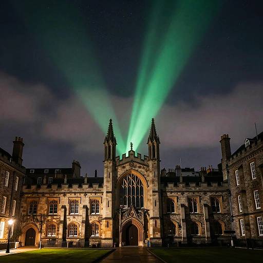 Dublin UFO Over Trinity College