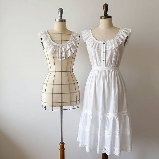 Vintage French Wire Dress Form