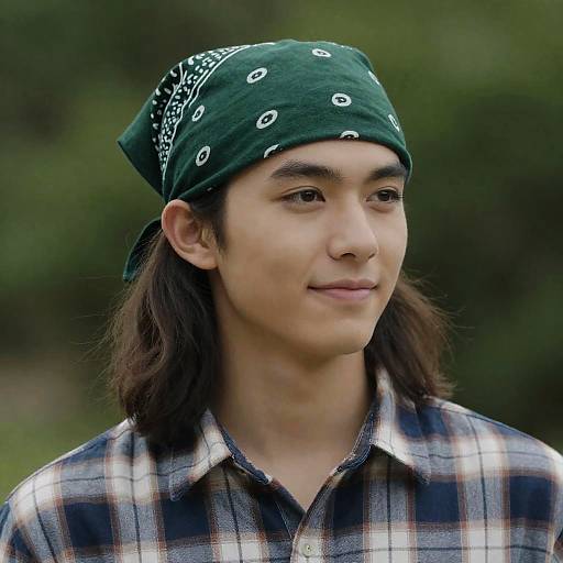 Portrait of a Smiling Young Man