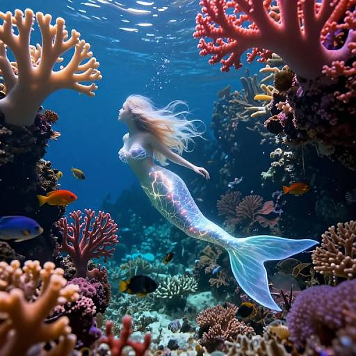 Enchanted Underwater Mermaid Realm