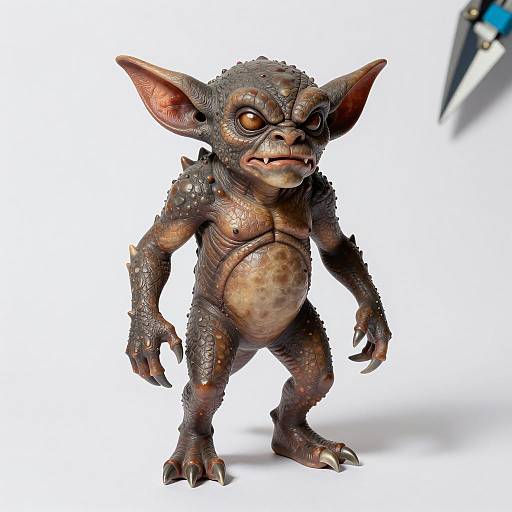 Intricate Goblin Sculpture with Unique Details