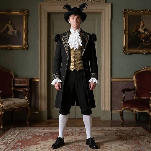 Irish Fancy Costume Portrait