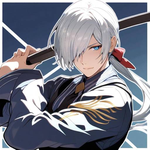 Illustration of Amakusa juuza, umineko no naku koro ni in the style of Soba (saz)