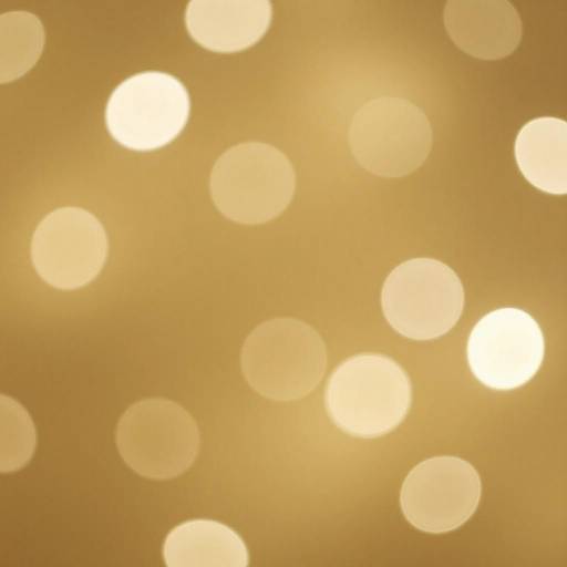 Festive Golden Bokeh Background Image