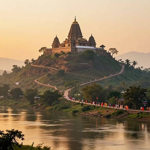 Majestic Govardhana Hill at Dawn