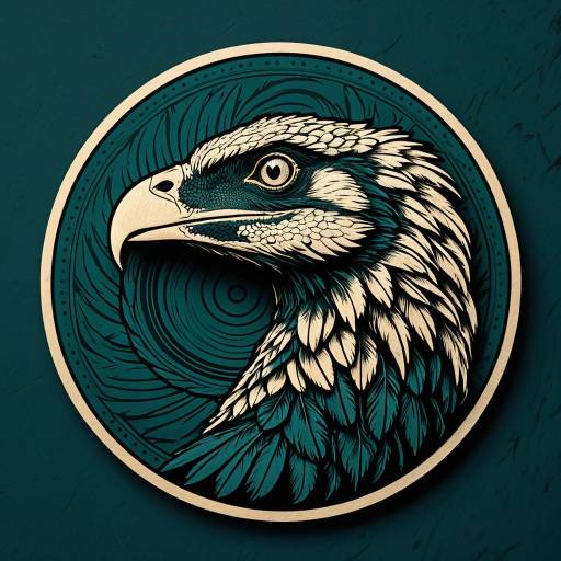 Elegant Creaceous Raptor Logo