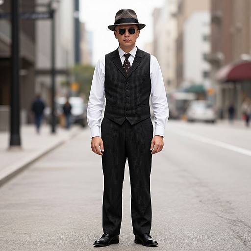 Vintage 1920s City Street Style