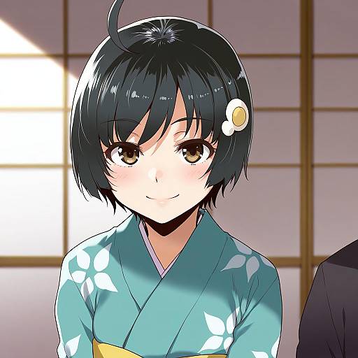 Illustration of Araragi tsukihi, monogatari (series) in the style of Mizuryu kei