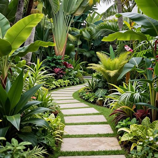 Tropical Garden Design Ideas Photo