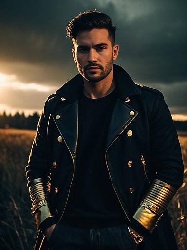 Photorealistic Modern Fashion Portrait