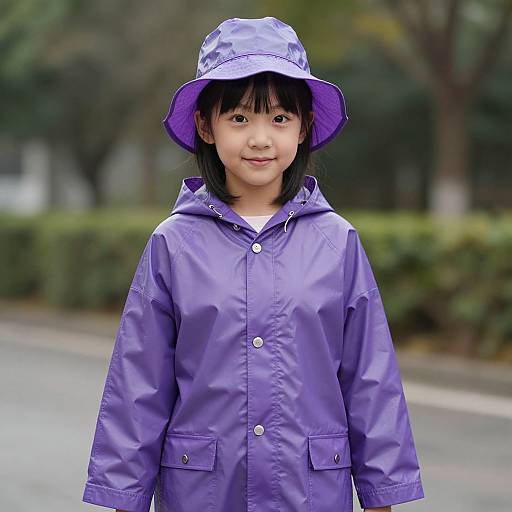 Lilly Purple Plastic Purse Costume