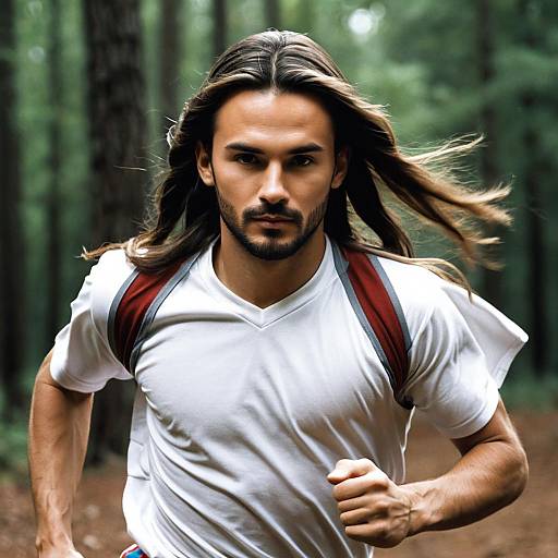 Realistic Forrest Gump Running Costume