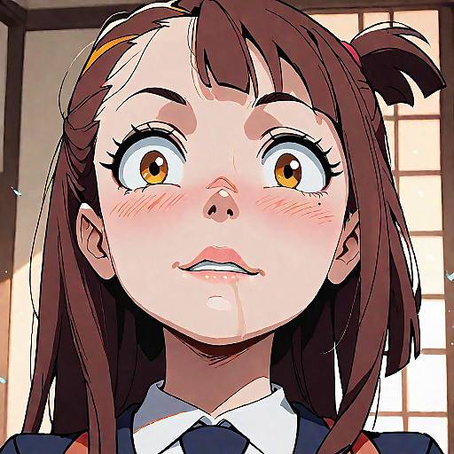 Atsuko Kagari in Intense NSFW Scene