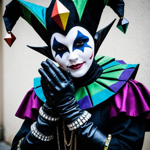 Dimentio-Inspired Fantasy Jester Costume