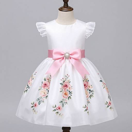 Floral Retail Flower Dress for Kids