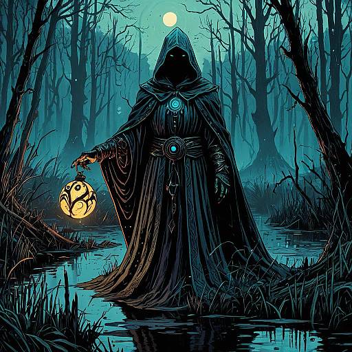 Shadow Mage of the Twilight Swamp