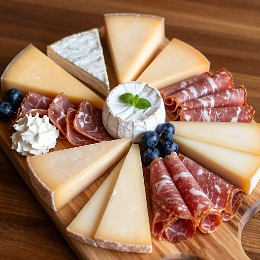 Cheese and Meat Board at Hawthornes