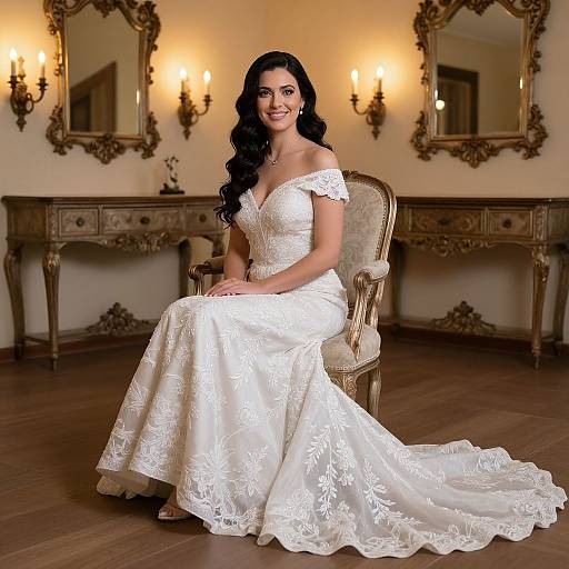 Radiant Bride in Vintage Manor