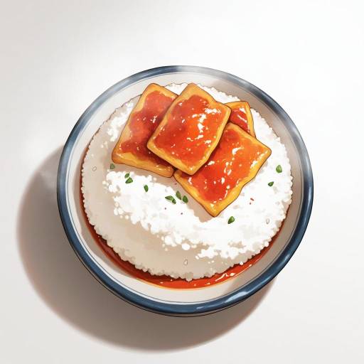 Vibrant Culinary Art of Spicy Tuna Roll Vibrant Culinary Art of Spicy Tuna Roll