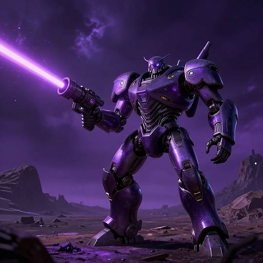 Zurg on Barren Alien Battlefield