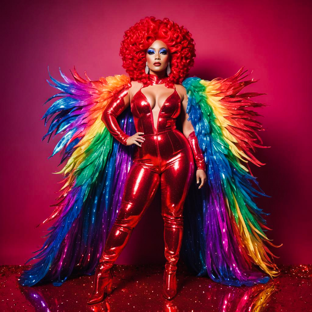 Dazzling Drag Queen Photo Shoot Concept