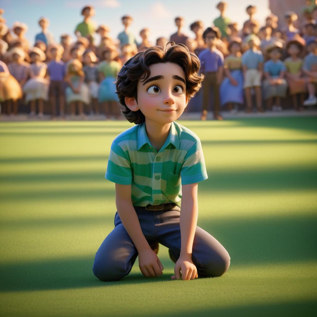 Pixar Film Still Featuring Timothée Chalamet