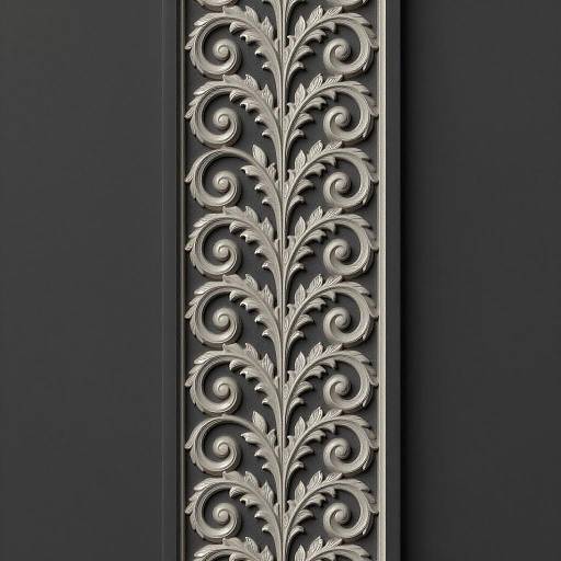Elegant Neo-Classical Scrollwork Design