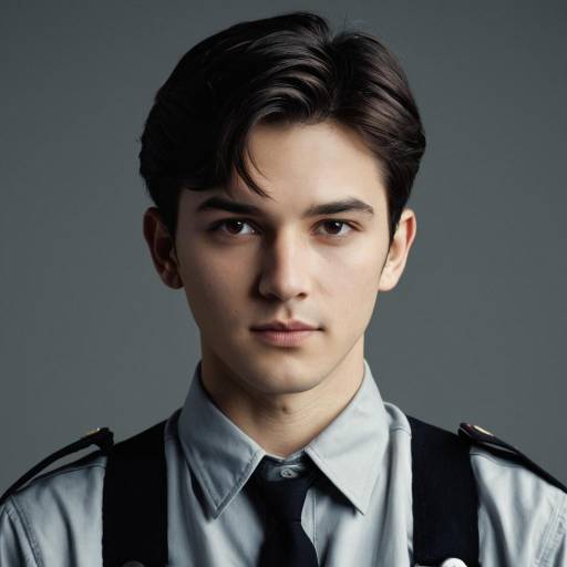 Young Security Guard Portrait