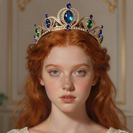 Elegant Portrait of a Young Woman