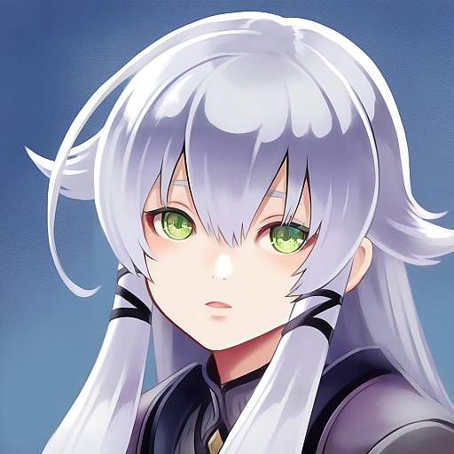 Illustration of Altina orion, eiyuu densetsu in the style of Chounorin